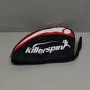 Killerspin - Ping Pong Paddle Case - Table Tennis Racket Bag - Professional Table Tennis Equipment - Durable and Drop Resistant Paddle Racket Safe Case (Red & Black)