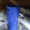 Sportspower Ramona Metal Swing Set 7-in 1: 3 Swings, Climbing Ladder and net, Basketball Hoop, and 5-ft Blow Molded Slide, 700lb Capacity, Yellow & Blue, Bonus Anchor kit Included