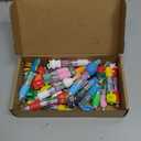 CZWZ 20Pcs Mini Multicolor Pens in One 4-in-1 Cute Pens Bulk for Kids, Fun Kawaii Ballpoint Pens for Birthdays and Children's Party Favors Gifts Teacher School Supplies