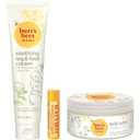 Burts Bees Mama Gift Set, Includes Lip Balm, Leg and Foot Cream, and Belly Butter, Natural Origin Skin Care, 0.15 oz./3.38 oz./6.5 oz.