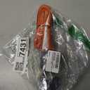 Black+Decker BDX1012 Black/Orange 48" Flat Bungee Cord Straps, 2 Pack