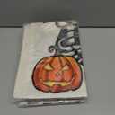 10 x Halloween Trick or Treat Garden Flag Ghost Dog 12x18 Inch Small Double Sided Burlap Welcome Yard Dachshund Skeleton Outside Decorations DF342