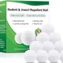 Mouse and Mice Repellent Indoor Outdoor, 10 Packs Moth Balls, Peppermint Balls for Rodent, LongLasting Squirrel Repellent, Safe for Human & Pets, Suitable for Home Storage Garage Car RV