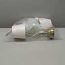 2 Pack Cordless Table Lamp, Rechargeable Desk Lamp with Fabric Shade, Battery Operated Lamp 3 Color Stepless Dimming, Small Touch Bedside Lamp Home Decor for Dining, Counter (Brushed Gold)