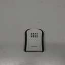 Puroma Key Lock Box, Portable Combination Lockbox Wall-Mounted Key Storage Box for House Keys, Resettable Code Safe Security Lock Box for Home, Office, Apartment Spare Key Storage (1 Pack, Gray)