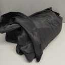 Round Tablecloth 120  Inch, Black Waterproof Washable Polyester Table Cloth