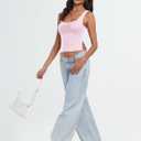 Trendy Queen Womens Going Out Crop Tops Backless Tank Tops Summer Y2k Teen Girls Basics Cute Clothes (XS)