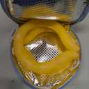 2-Pack Reusable Neck Cooling Tubes with Insulated Bag  Fast Freeze Ice Neck Wraps for Hot Weather, Sports & Outdoor Use, Eco-Friendly Ice Ring for Instant Cooling Relief Size M (Lemon Yellow)