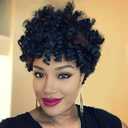 PHOCAS 10'' 3Packs Short Curly Crochet Hair Curl Jump Wand Jamaican Bounce Crochet Hair For Black Women(6MM 1B/Natural Black)