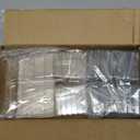 180 Pack Gold Glitter Dessert Cups with Lids and Spoons 5Oz Plastic Square Yogurt Parfait Appetier Cups for Party Disposable Small Dessert Shooter for Ice CreamFruit and Pudding