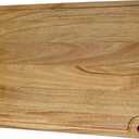 Extra Large Acacia Wood Cutting Board 20 x 14 Inch - Caperci Better Kitchen Chopping Board with Juice Groove & Handle Hole for Meat (Butcher Block) Vegetables and Cheese