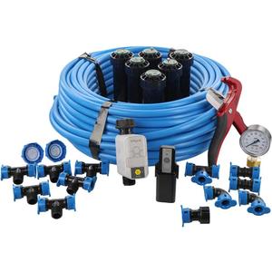 Orbit 50022 Medium-Area 1-Zone All-in-One Automatic Watering System with B-hyve Smart Hose Watering Timer and B-hyve Smart Wi-Fi Hub, Up to 1,250 sq ft