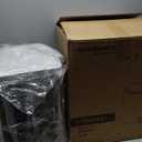 SONGMICS Trash Can, Garbage Can with Lid, 5.2-Gallon (20L) Step Trash Bin for Kitchen, Stainless Steel, Soft Close and Stays Open, Inner Bucket, Includes 15 Trash Bags, Silver ULTB543E01