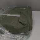 RAIN CITY Extra Wide Linen Blackout Curtains & Drapes with Hooks 70 in Width for 60&72 Inch Window 2 Panels,Back Tab Pleated Curtains for Track System Sliding Glass Door 70x90, Loden Olive Green