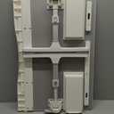 Laptop Bed Tray Desk, Foldable and Adjustable Lap Table with Heights and Angles, Upgraded-Sturdy Laptop Lap Desk for Bed/Sofa/Couch/Floor (2 Drawers, X-Large, Grey)