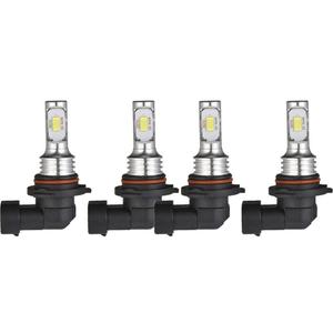 LED Headlights Kit Combo Bulbs 6500K High Low Beam Super for White Bright 9005 9006
