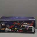 Carrier Truck Race Track Kids Toys, Foldable 3 Layer Toddler Track Playset, Toy Truck Transport Car Carrier & 8 Race Cars, Truck Car Toddlers Toys Xmas Gifts for Age 3 4 5 6+ Years Old Boys Girls