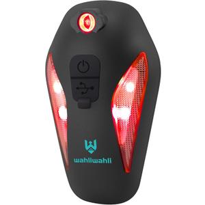 Bike Tail Light for Night Riding, Rear Bike Light Rechargeable, Road Mountain Cycling Accessories for Adults, Bicycle Lights Rear with Projection Reminder Bike Tail Light for Night Riding, Rear Bike Light Rechargeable, Road Mountain Cycling Accessories for Adults, Bicycle Lights Rear with Projection Reminder