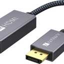 IVANKY Active DisplayPort to HDMI Adapter 4K@60Hz, Uni-Directional DP 1.2 to HDMI 2.0, Male to Female, Active DP to HDMI Adapter 4K 60Hz Compatible for Desktop, Tablets, AMD, NVIDIA, Monitor, Projector