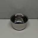 304 Stainless Steel Rice Cooker Inner Pot, Inner Bowl, Non-stick Replacement Pot, Durable & Universal Fit for Multi-cookers, Even Heating for Delicious Rice(3 L) (3.2 Quarts)