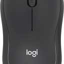 Logitech M240 Silent Bluetooth Mouse, Wireless, Compact, Portable, Smooth Tracking, 18-Month Battery, for Windows, macOS, ChromeOS, Compatible with PC, Mac, Laptop, Tablets - Graphite