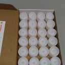 Homemory 24-Pack Flameless LED Tea Lights Candles Battery Operated, 200+Hour Fake Electric Candles TeaLights for Votive, Aniversary, Wedding Centerpiece Table Decor, Funeral, Halloween, Christmas