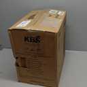 KBS Pro 710W 2LB Bread Maker, Stainless Steel 17-in-1 Smart Bread Machine with Healthy Ceramic Pan, Automatic Nut Dispenser, Tempered Glass Touch Panel, 3 Crust Colors, 15H Timer& Keep-Warm, Recipes