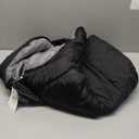 Orzbow Warm Bunting Bag Universal, Stroller Sleeping Bag Cold Weather, Waterproof Toddler Footmuff (Black, Large)