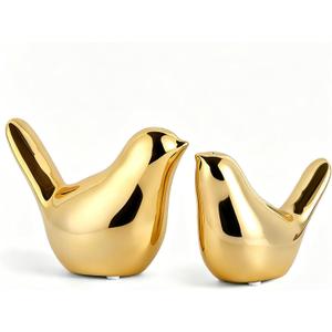 Bird Salt And Pepper Shakers Cute Kitchen Table Decor Salt And Pepper Set Bird Decor Cute Kitchen Accessories Gold Decor Mother Day Gift