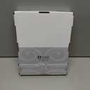 Malden International Designs Black Sleek With Silver Inside Border Picture Frame, 5x7, Black