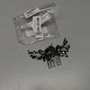 Black Teardrop Hair Side Comb Crystal Hair Pieces Rhinestone Headpieces Bride Wedding Hair Comb Bridal Hair Clip Side Combs Flower Headdress Hair Accessories for Women and Girls