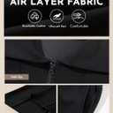 Aleumdr Two Piece Outfits Half Zip Sweatshirt Sweatsuit Lounge Sets for Women Matching Set Wide Leg Sweatpant Tracksuit (XXL)