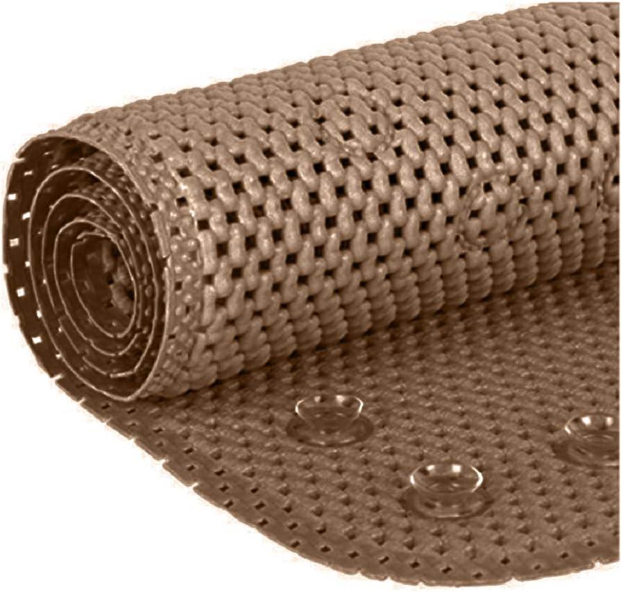 Bathtub Mat Non Slip, Bath Mat for Tub Non Slip, Tub Mat Extra Large 36 x 17 in, Bathtub Mat with Suction Cups & Drain Holes, Soft Foam, Machine Washable, Brown
