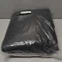 Hvqic Black Canopy Bed Drapes - 4 Corner Post Canopy King Bed Curtain Lightproof Drapes Bed Canopy for Adults & Girls Bedroom Decoration (King, Black)