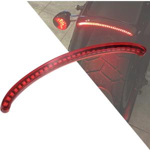Motorcycle LED Tail Light Turn Signal Light Rear Fender Brake Running Lamp Fit for Harley Softail Fat Bob FXFB FXFBS 2018-2024