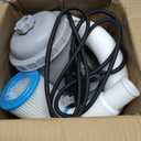 Pool Filter Pump 330 GPH, Inflatable Swimming Pool Filter, Type I Pool Filters Type 1, Filter Pump for Easy Set Up Pool