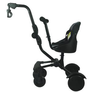 Englacha Uptown Rider Child Rides Alongside Stroller Attachment with Comfy Padded Saddle Seat Universal Fit for Most Strollers Quick and Easy to Use Designed for Safety