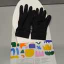 rivmount Kids Warm Winter Gloves Touchscreen Water-Resistant Cycling Running Skiing in Outdoor Cold Weather for Boy Girl (S(4-6 years), Black)