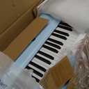 The ONE Smart Keyboard COLOR 61 Keys Piano Keyboard, Music Keyboard with 256 Timbres, 64 Polyphony, 2 Speakers, Built-in LED Lights and Free Apps (Blue), 35.12 x 11.73 x 3.37 inches
