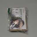 Unscented Weighted Eye Pillow for Yoga, Microwavable Moist Heat Eye Compress Mask with Washable Cover for Relaxation, Sleeping, Meditation, Yoga, Spa, Migraine Relief (Gray (No Scent Added))