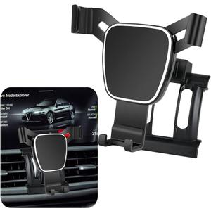 Car Phone Holder for Alfa Romeo Giulia 2017 2018 2019 2020 2021 2022 2023 2024 2025 Auto Accessories Navigation Bracket Interior Decoration Mobile Cell Phone Mount