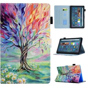 for Kindle Fire Max 11 Case (13th Generation, 2023 Release), PU Leather Folio Folding Stand Cover Case for Fire 11 Tablet with Auto Wake/Sleep, Tree of Life (Tree of Life)