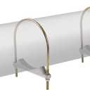 Conduit Carrier Kit Fit 6 Inch PVC Pipe Security Upgraded PVC Conduit Carrier Roof Rack Accessories for Cargo Rack Mounting Hardware Included Pipe Racks for Truck for Providing Extra Storage