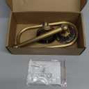 2 Pieces Set Antique Brass Toilet Paper Holder Retro Brass Hand Towel Ring Tissue Roll Paper Hanger Bathroom Hardware Wall Mounted Vintage Bathroom Accessories (Rectangle)