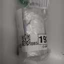 20-Pack TENS Unit Replacement Pads, Long-Lasting Snap Electrodes for 50 Times of Use per Pad, Latex-Free TENS Pads Set Compatible with TENS EMS Devices Using 3.5mm Button Lead Wires (White)