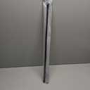 Kenney KN631/5 Strafford Spring Tension Rod, 28 inches to 48 inches, Black