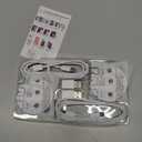 MagSafe Charger 2 Pack 15W Magnetic Wireless Charger Fast Charging Pad Compatible with iPhone 17/ 16/ 15/ 14/ 13/ 12 Series & AirPods 4/ 3/ 2/ Pro Magnetic MagSafe Charging Pad with Dual Ports