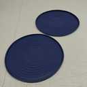 Table Mat Silicone Drink Coaster Cup Dish Drying Mat Placemat(C) 3Piece