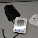 Blood Pressure Monitor for Home Use with Large Upper Arm Cuff - Automatic Talking Pulse and BP Machine with 240 Memory Recalls for 3 Users - Carrying Bag and Batteries Included, Backlit Digital LCD