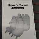 Seat Covers for Kia Seltos 2021-2026 2027 Full Set 5 Seats Leather